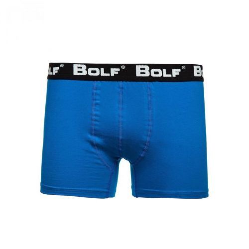 Stylish Men's Boxer Shorts Bolf 0953- 3 Pack - Blue,