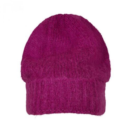 Soft Acrylic Beanie Fuchsia