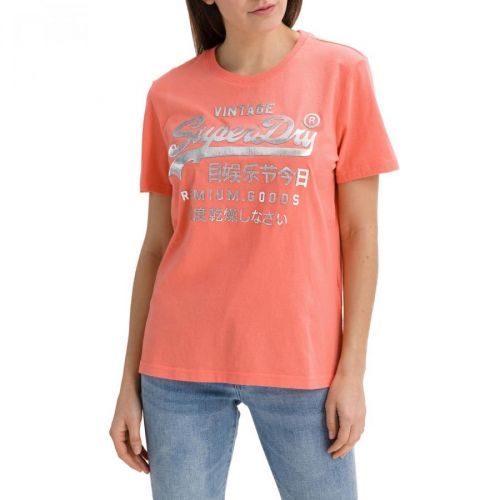 Superdry Tričko Pg Metallic Entry Tee - Dámské