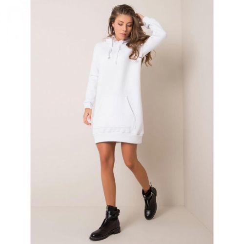 RUE PARIS White dress with a hood