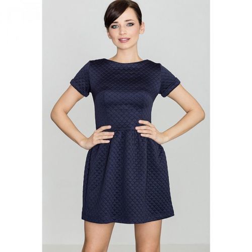 Lenitif Woman's Dress K147 Navy Blue