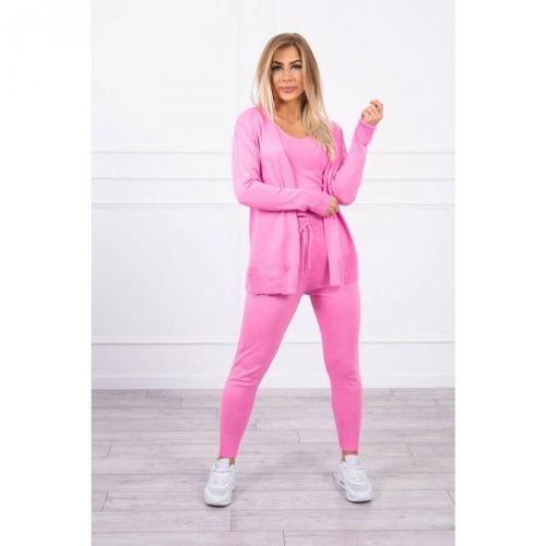 3-piece sweater set pink