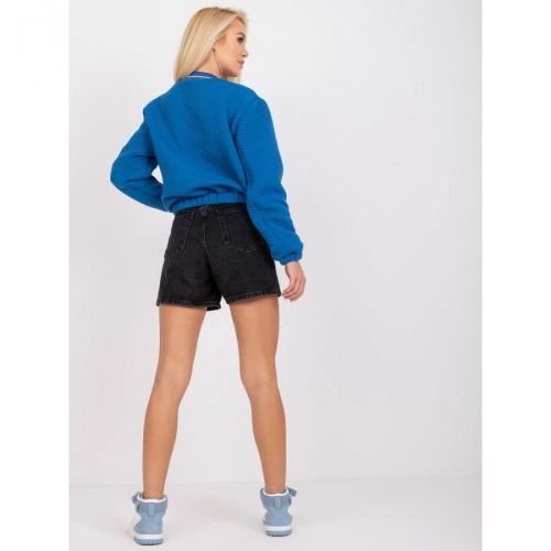 Dark blue women's Haitian RUE PARIS lined jacket