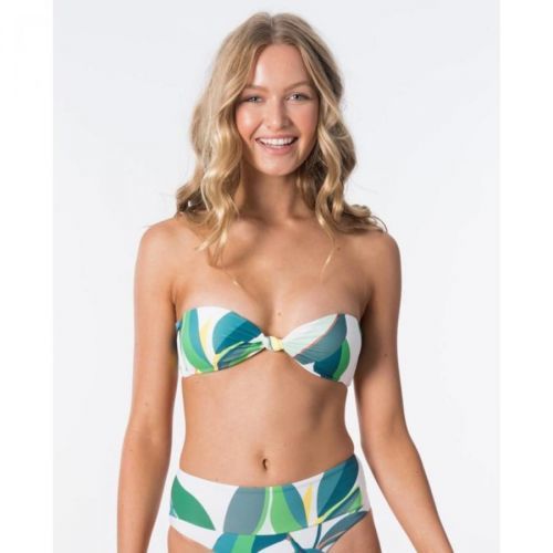 Swimsuit Rip Curl PALM BAY BANDEAU White