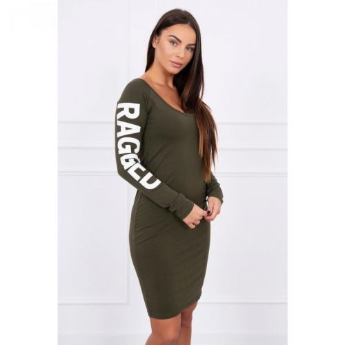 Dress Ragged khaki