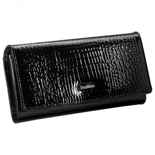 Semiline Woman's RFID Leather Wallet P8228-0