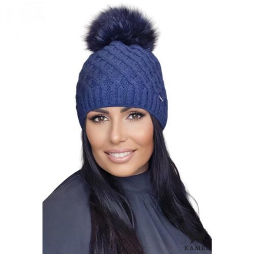 Kamea Woman's Hat K.21.040.12 Navy Blue