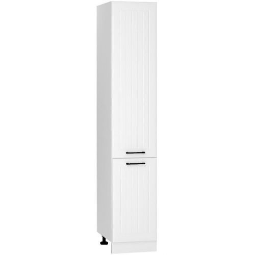 Kuchyňská skříňka Irma D40sł 2133 Pl 2fr bílý puntík mat