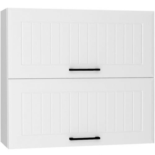 Kuchyňská Skříňka Irma W80grf/2 bílý puntík mat