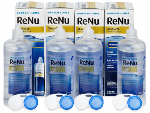 Roztok ReNu Advanced 4x 360 ml