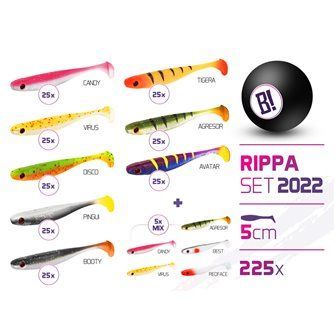 Sada nástrah BOMB Rippa barvy 2022 5cm / 225ks-5cm