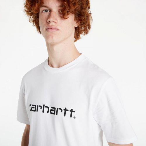 Carhartt WIP S/S Script T-Shirt White/ Black L