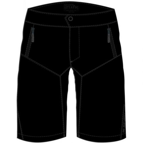 Kraťasy Silvini Dello MP1615 - pánské, volné, černo-šedá - velikost 2XL