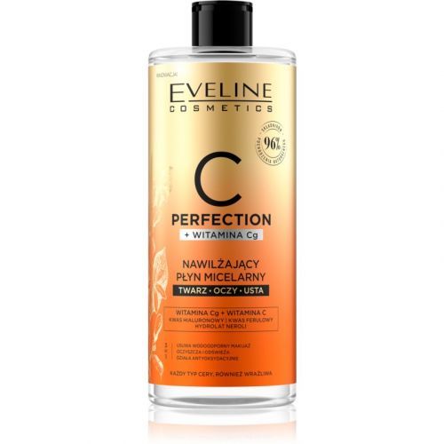 Eveline Cosmetics C Perfection hydratační micelární voda s vitaminem C 500 ml