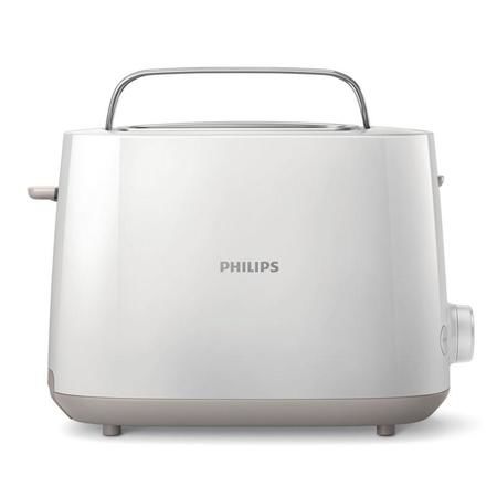 Topinkovač s funkcí ohřívání pečiva Philips HD2581/00, bílá