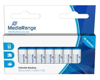 MediaRange Premium alkalické baterie micro AAA 1,5V, 10ks