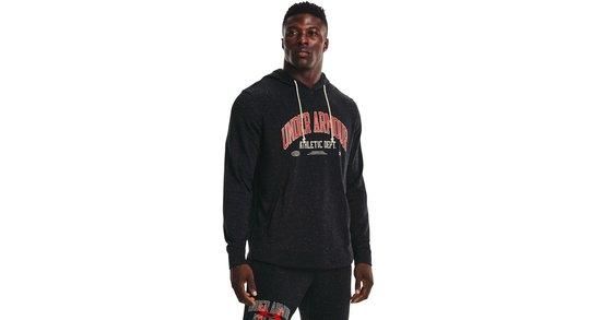 Under Armour Pánská mikina  Rival Try Athlc Dept HD, Černá, S