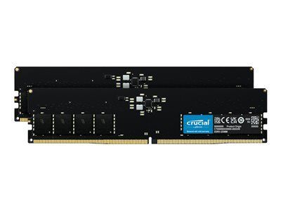 32GB 2x16 DDR5-4800 UDIMM CL40 16Gbit, CT2K16G48C40U5