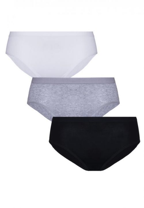 Eldar 3Pack Kalhotky Simone Black/Wihte/Light Grey - S
