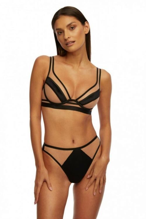 Měkká dámská podprsenka soft Kinga SC-932 Lou - 80B - černá