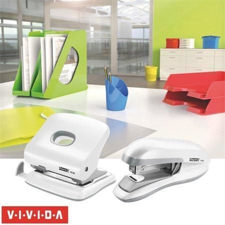 Stolní sešívačka Rapid F30 s plochým sešíváním, Bílá, 5000358