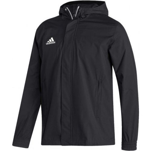 adidas ENT22 AW JKT Pánská fotbalová bunda, Černá, velikost S