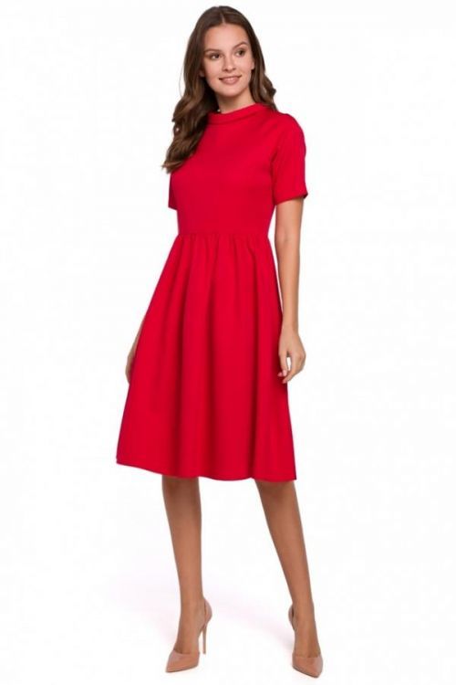 Dámské šaty K028 - Makover - XL - červená