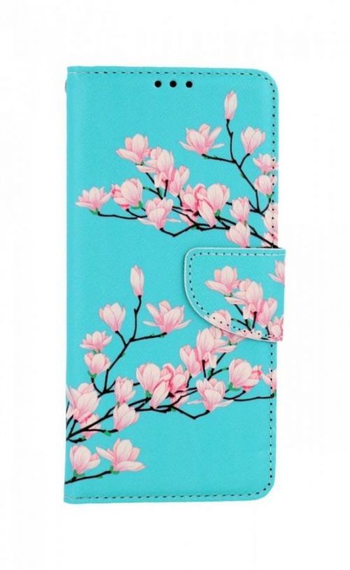 Pouzdro TopQ Vivo Y20s knížkové Magnolie 71242