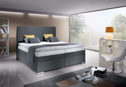 New Design Boxspring Rialto Rozměr: 160x200 cm, Matrace: Bazi - tvrdost 2