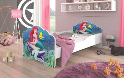 ADRK Dětská postel s obrázky - čelo Casimo Rozměr: 160 x 80 cm, Obrázek: Ariel