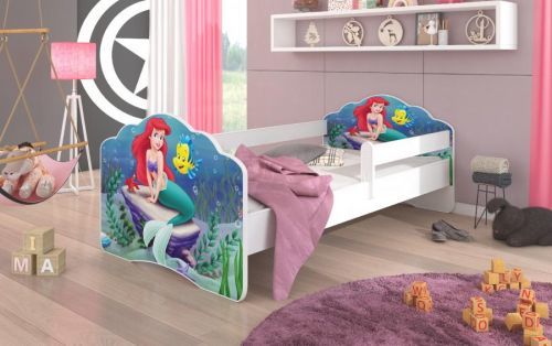 ADRK Dětská postel s obrázky - čelo Casimo bar Rozměr: 160 x 80 cm, Obrázek: Ariel