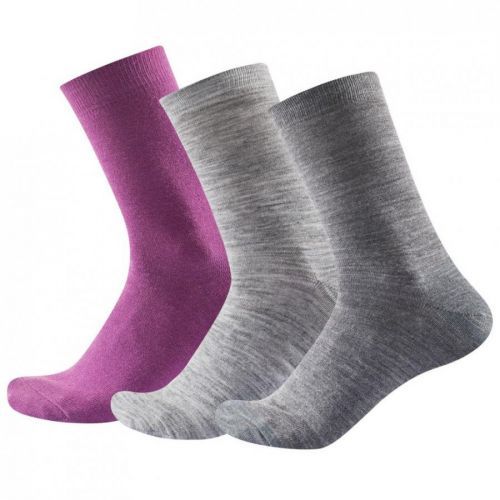 Dámské ponožky Devold Daily Light Woman Sock 3PK Velikost ponožek: 36-40