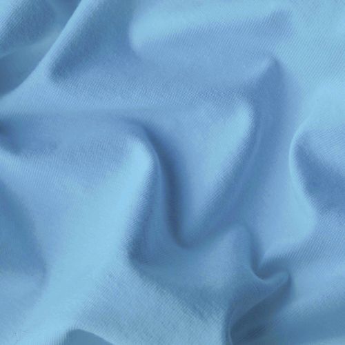 TipTrade Prostěradlo Jersey STANDARD 90x200 cm - Středně modré