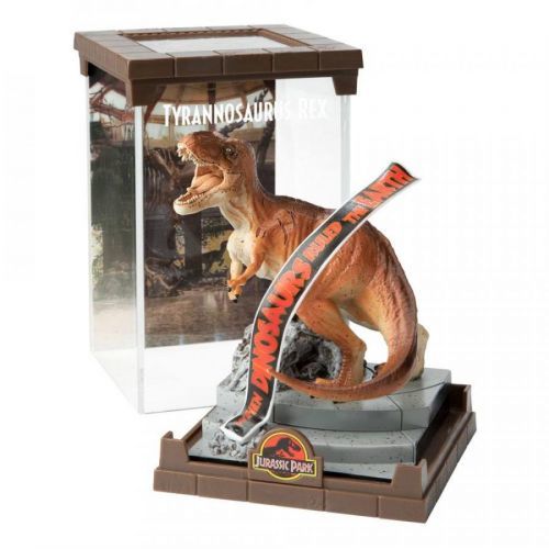 Noble Collection | Jurassic Park - Creature PVC Diorama Tyrannosaurus Rex 18 cm