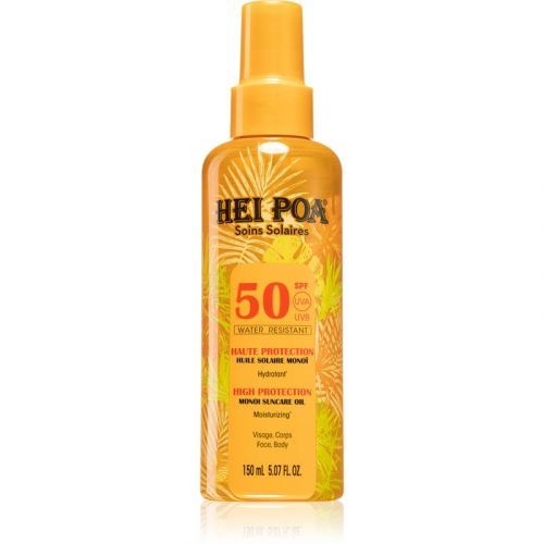 Hei Poa Monoi Suncare suchý olej na opalování SPF 50 150 ml