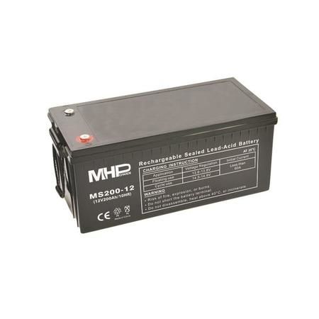 Baterie MHPower MS200-12 VRLA AGM 12V/200Ah , MS200-12