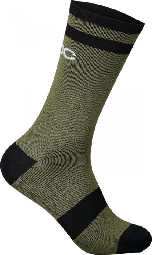 POC Lure MTB Sock Long - epidote green/uranium black 40-42