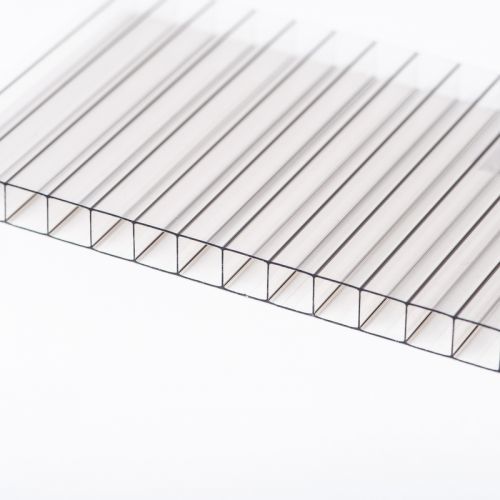 Deska polykarbonátová dutinková MULTICLEAR 10 BOX 2 WALL 2UV bronz 1250×5000 mm