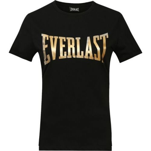 Everlast LAWRENCE 2 Dámské tričko, Černá,Zlatá, velikost S