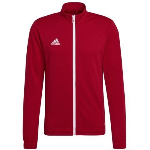 adidas ENT22 TK JKT Pánská fotbalová mikina, Červená,Bílá, velikost XXL
