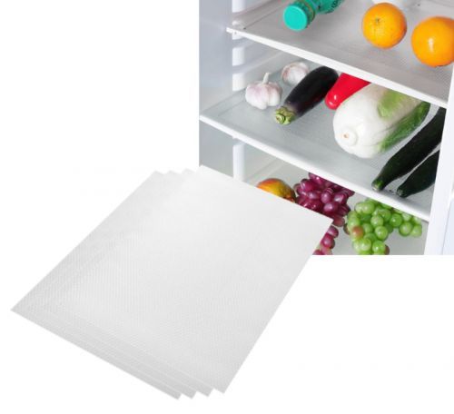 4x podložka na polici chladničky silikonová rohož