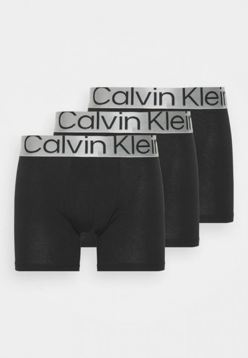 3PACK pánské boxerky Calvin Klein černé (NB3131A-7V1) S