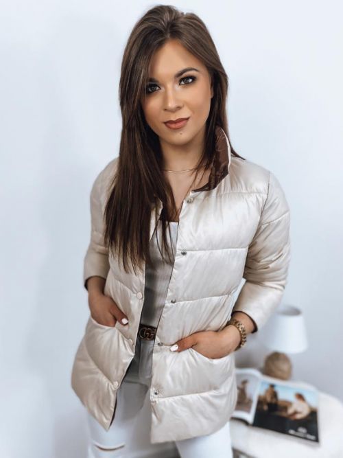 Dstreet Dámská bunda Irina béžová S TY2786 41393