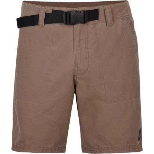 O'Neill HYBRID SAND SHORTS Pánské kraťasy, Hnědá, velikost 38
