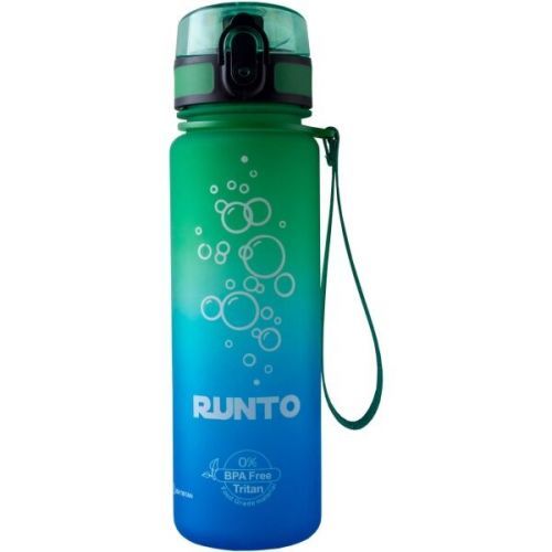 Runto SPACE 500 ml Sportovní lahev, Zelená,Modrá, velikost UNI