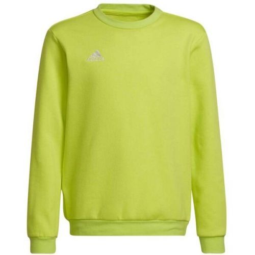 adidas ENT22 SW TOPY Chlapecká mikina, Světle zelená,Bílá, velikost 164