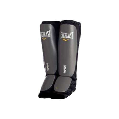 Everlast MMA SHIN GUARDS Chrániče holení, Tmavě šedá,Černá, velikost S/M