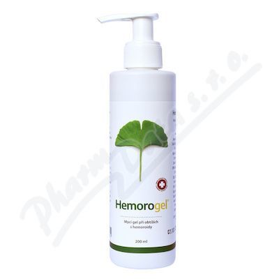 HEMOROGEL mycí gel 200ml CZ/SK