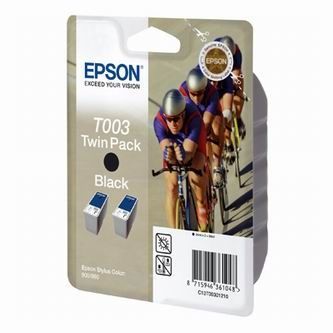 Tonery Náplně Inkoustová cartridge Epson Stylus Color 900, 980, N, C13T003012, černá, 1*68ml,