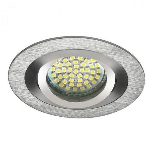 PREMIUMLUX Podhledové bodové svítidlo OPAL stříbrná + patice, LUX01288